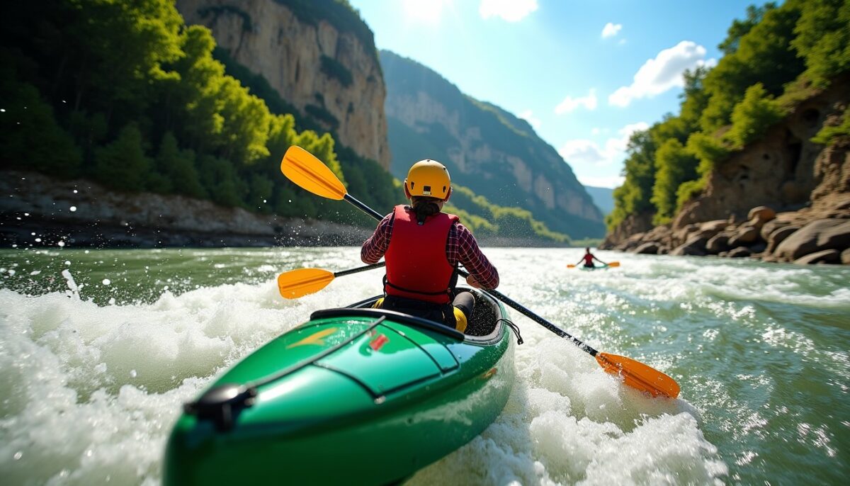 Aventure en canoë : des rapides exaltants aux nuits en bivouac au cœur des gorges de l’Ardèche
