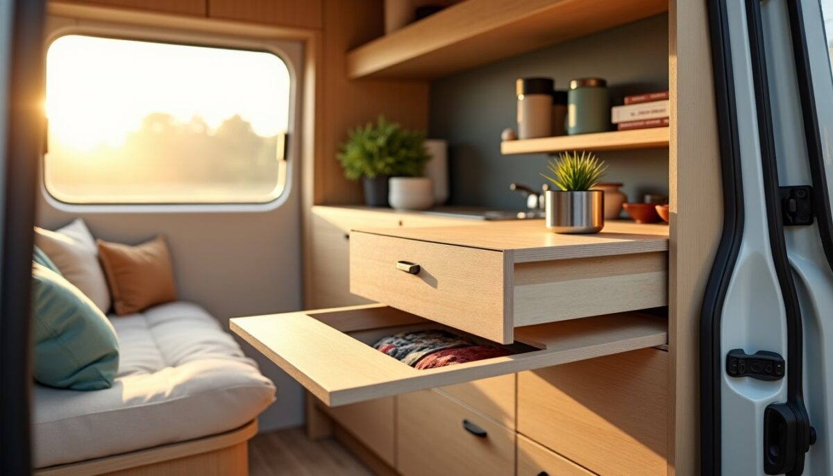 Astuces ingénieuses pour maximiser l&rsquo;espace dans votre van aménagé
