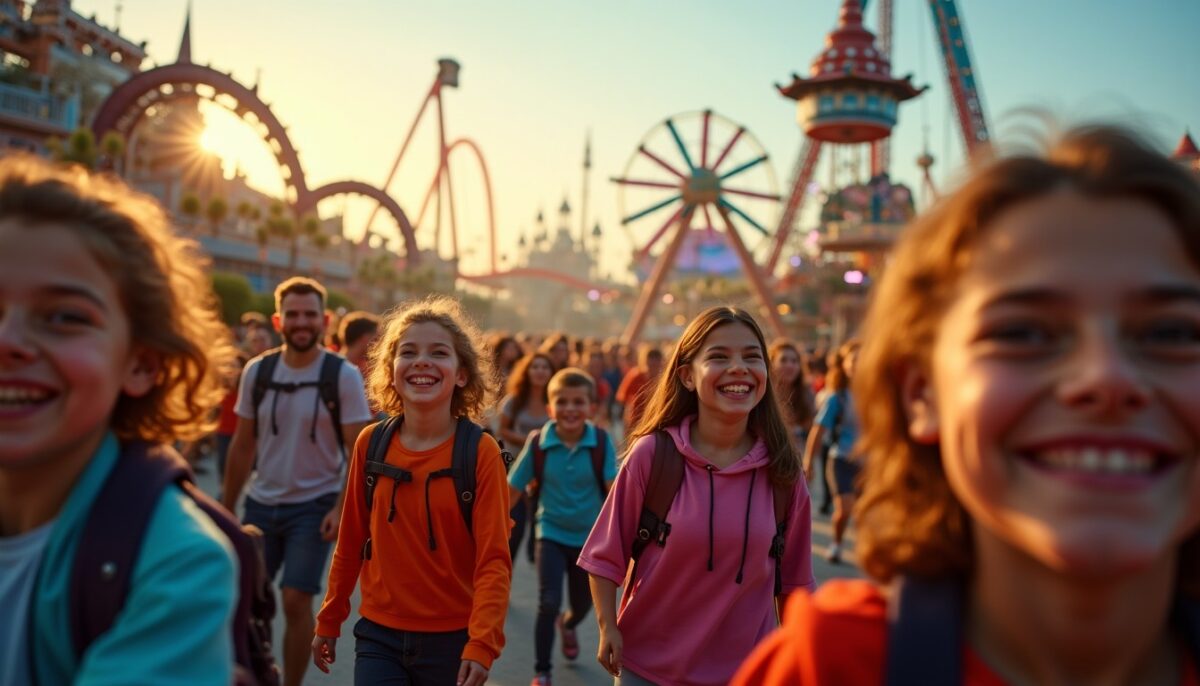 Découvrez le plus vaste parc d'attractions au monde : un royaume de sensations et d'aventures