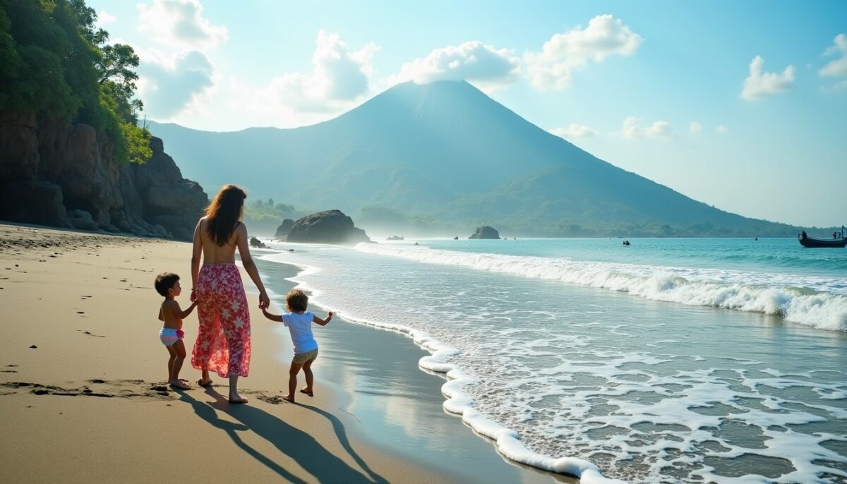 Bali authentique : rizières luxuriantes, volcans majestueux et plages idéales pour toute la famille